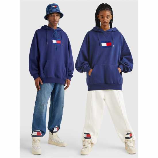 Tommy Jeans Tjcu Flag Hoodie  