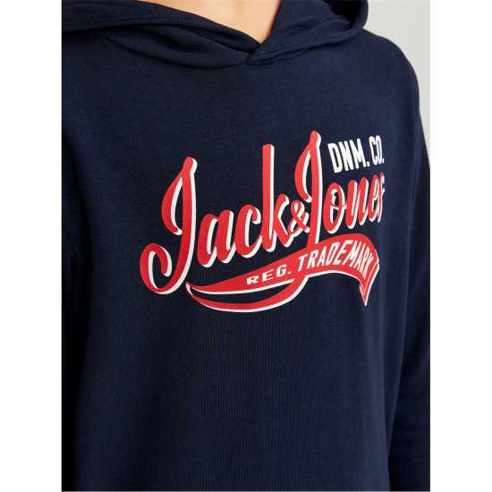 Jack And Jones Logo Swtr Hd 2 Jn99  Детски суитчъри и блузи с качулки