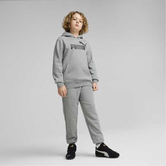 Puma No1 Oth Hoodie Junior Boys Сиво Детски суитчъри и блузи с качулки