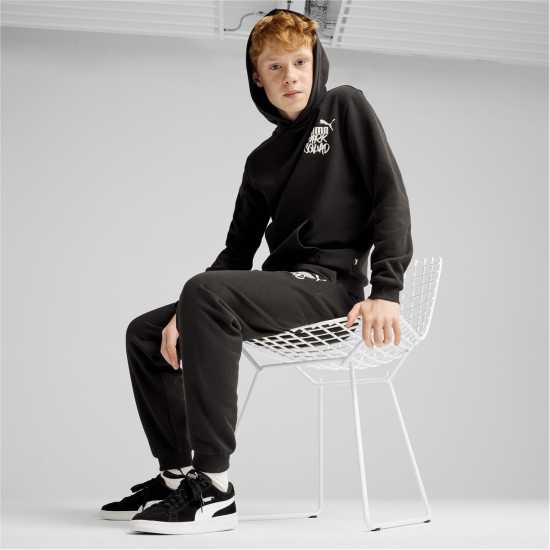 Puma No1 Oth Hoodie Junior Boys Черно Пума 