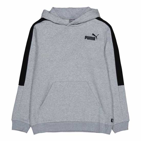 Puma No1 Oth Hoodie Junior Boys Цвят Блок Грей Детски суитчъри и блузи с качулки