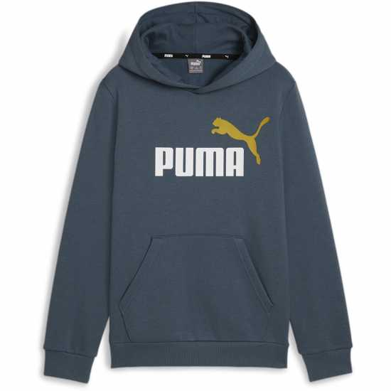 Puma No1 Oth Hoodie Junior Boys Сиви небеса Детски суитчъри и блузи с качулки