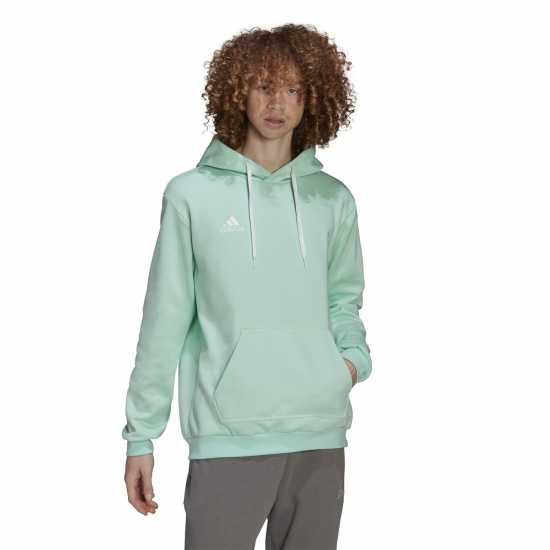 Adidas Entrada 22 Sweat Hoodie Mens Мента Мъжки суитчъри и блузи с качулки