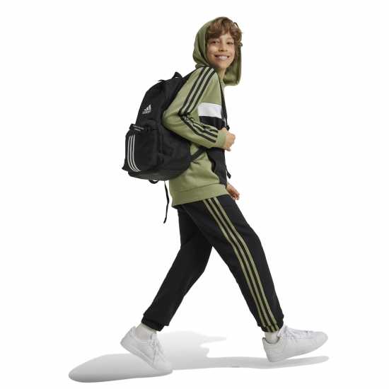 Adidas Tiberio 3-Stripes Colorblock Fleece Hoodie Kids  Детски суитчъри и блузи с качулки