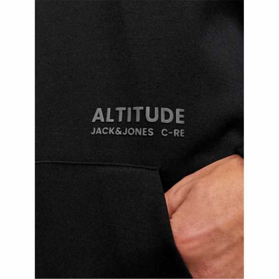 Jack And Jones Altitude Hoodie Mens Черно Мъжки суитчъри и блузи с качулки