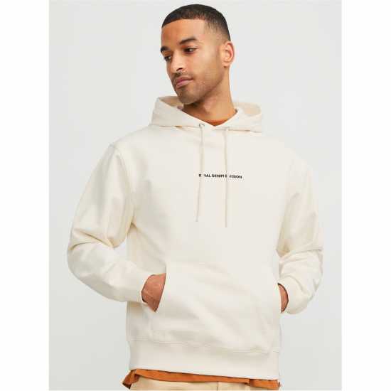 Jack And Jones Back Print Logo Hoodie Mens  