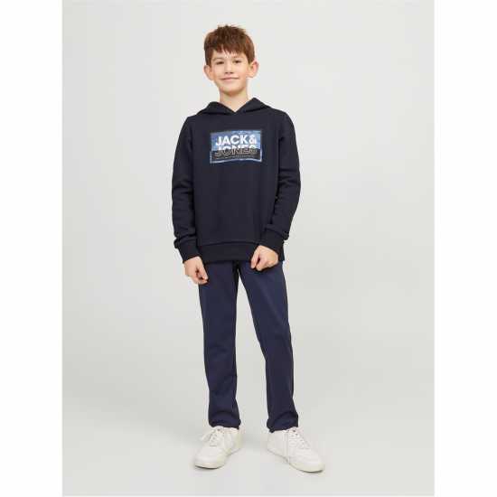 Jack And Jones Logan Hoodie Junior Boys Нави блейзър Детски суитчъри и блузи с качулки