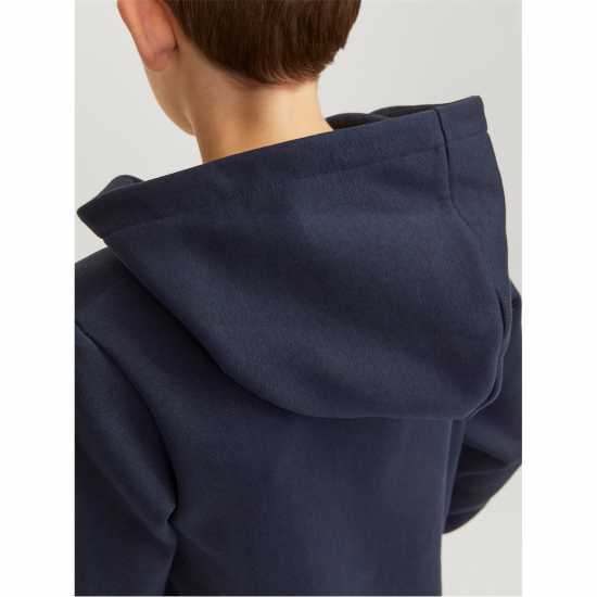 Jack And Jones Logan Hoodie Junior Boys Нави блейзър Детски суитчъри и блузи с качулки