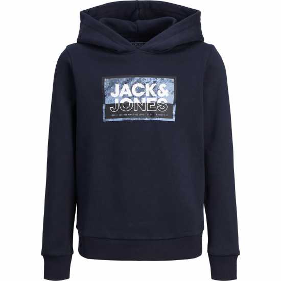 Jack And Jones Logan Hoodie Junior Boys Нави блейзър Детски суитчъри и блузи с качулки