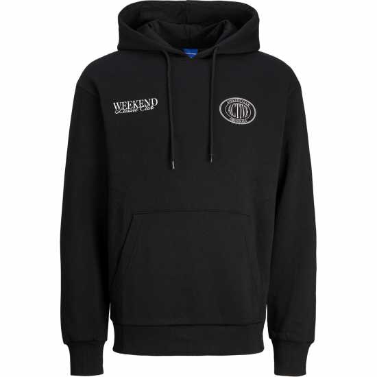 Jack And Jones Bradley Hoodie Mens Черно Мъжки суитчъри и блузи с качулки