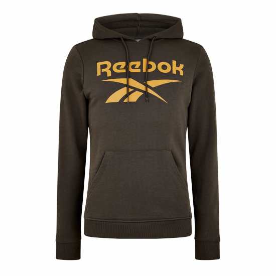 Reebok Big Logo Hoodie Кафяво Мъжки суитчъри и блузи с качулки