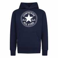 Converse Core Pull Over Hoodie Junior Обсидиан Детски суитчъри и блузи с качулки