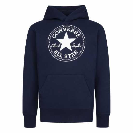 Converse Core Pull Over Hoodie Junior Обсидиан Детски суитчъри и блузи с качулки