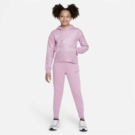 Nike Sportswear Big Kids' (Girls') Fleece Hoodie  Детски суитчъри и блузи с качулки