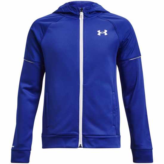 Under Armour Storm Armour Fleece® Full-Zip Hoodie Boys Синьо Детски суитчъри и блузи с качулки