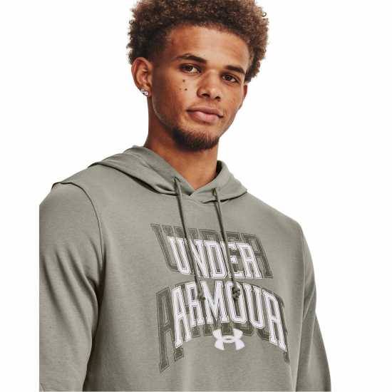 Under Armour Rival Terry Graphic Hoodie Гров Грийн Мъжки суитчъри и блузи с качулки