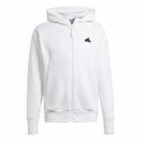 Adidas Z.n.e. Full Zip Hoodie Mens Бяло Мъжки суитчъри и блузи с качулки