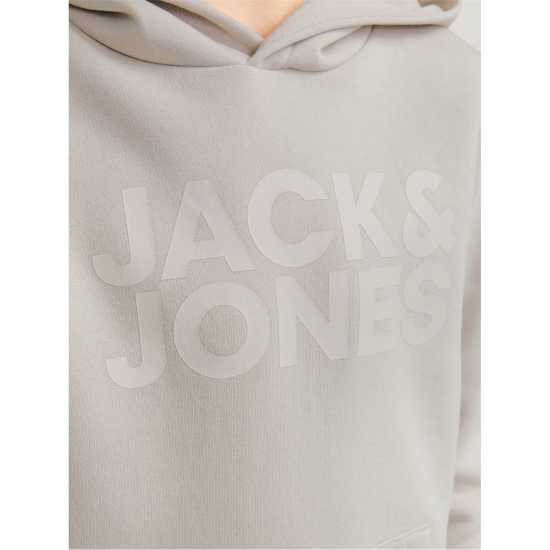 Jack And Jones Corp Logo Hoodie Junior Boys Лунна лъчина Детски суитчъри и блузи с качулки