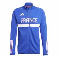 Adidas Спортно Горнище Team France Training Track Top  Мъжки суитчъри и блузи с качулки