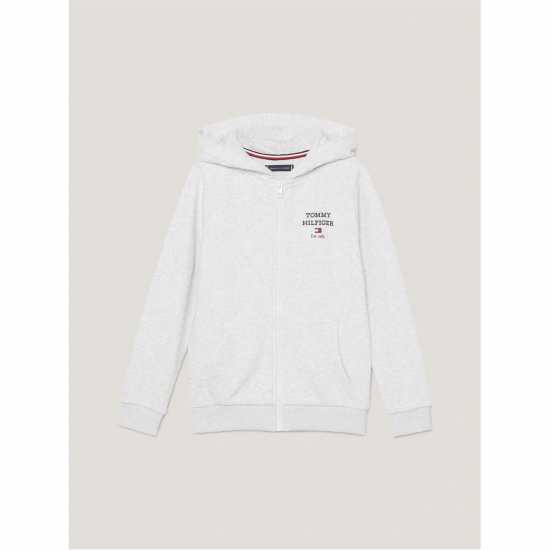 Tommy Hilfiger Back Logo Zip Hoodie Juniors  