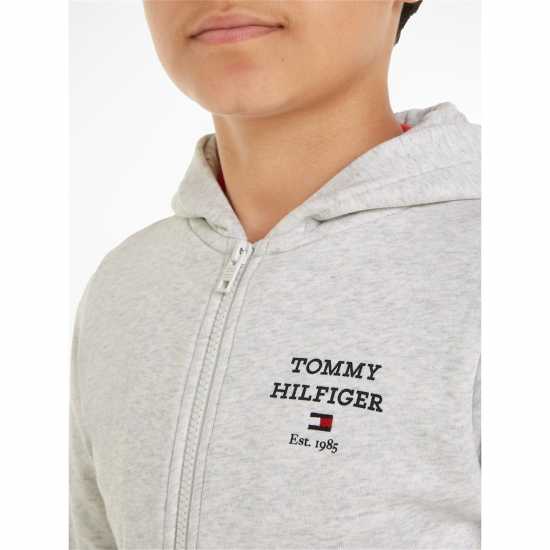 Tommy Hilfiger Back Logo Zip Hoodie Juniors  