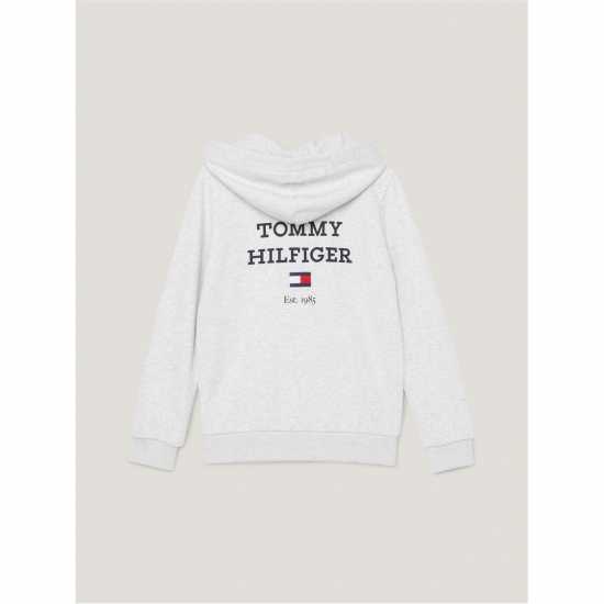 Tommy Hilfiger Back Logo Zip Hoodie Juniors  