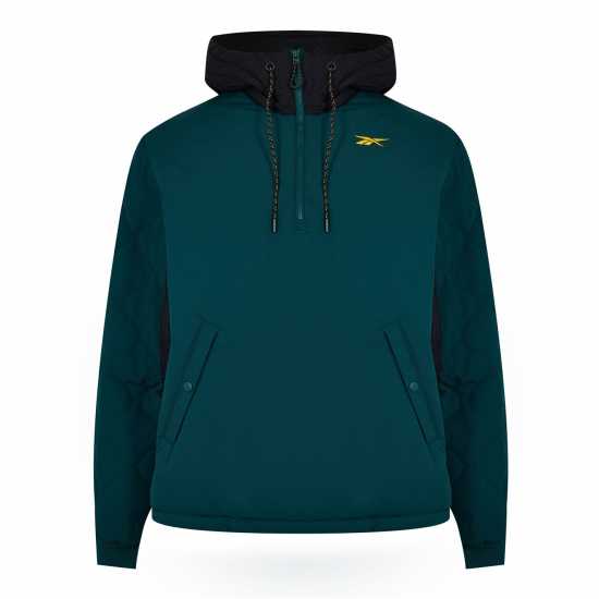 Reebok Мъжко Яке С Цип Thermowarm+Graphene Hooded Half-Zip Jacket Mens Hoody  Мъжки суитчъри и блузи с качулки