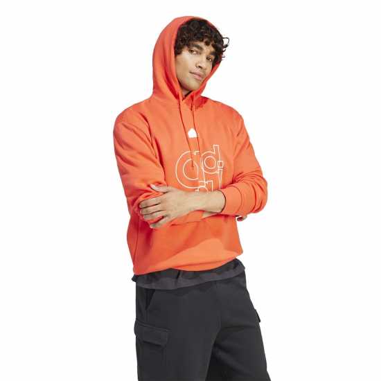 Adidas Мъжки Суитшърт Bl Fl Hd Q1 Gd Hoody Mens  