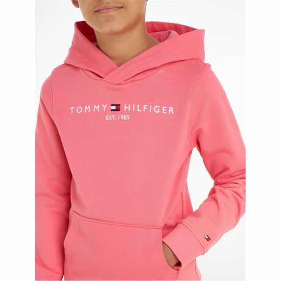 Tommy Hilfiger Tommy Logo Hoodie Гламурно розово 