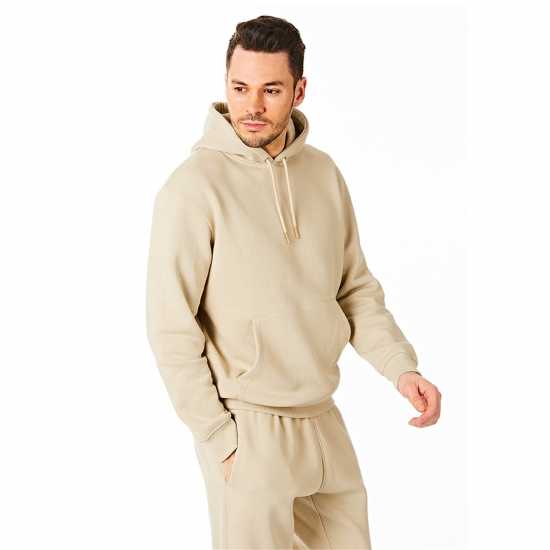 Ript Hoodie Mens Пясък 