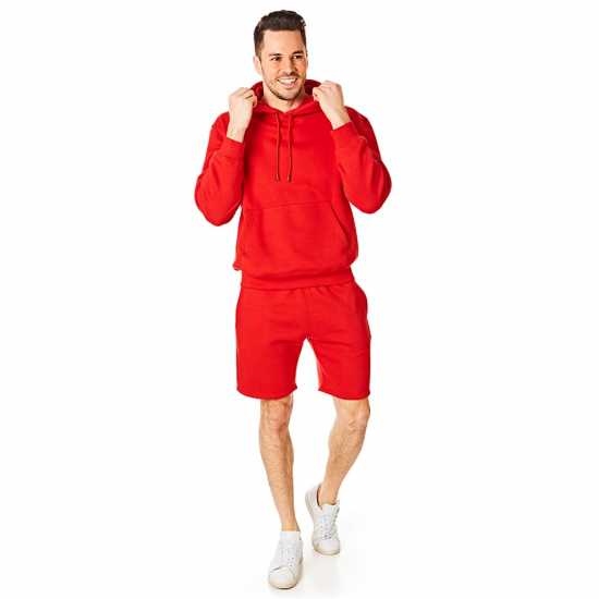 Ript Hoodie Mens Червено 