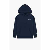 Champion Champion Eco Fleece Over The Head Hoodie Junior Girls Морска синьо Детски суитчъри и блузи с качулки