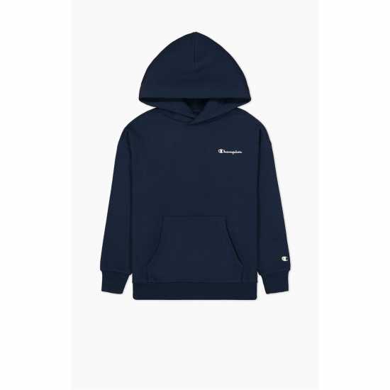 Champion Champion Eco Fleece Over The Head Hoodie Junior Girls Морска синьо Детски суитчъри и блузи с качулки