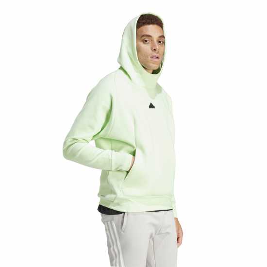 Adidas New  Z.n.e. Premium Hoodie Зелено Искрено Мъжки суитчъри и блузи с качулки