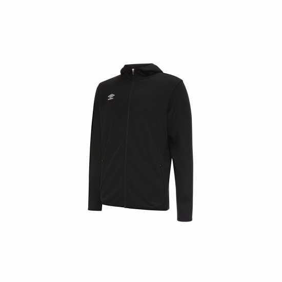 Umbro Pro Fleece Hd Sn99 Черно/Бяло Мъжки суитчъри и блузи с качулки