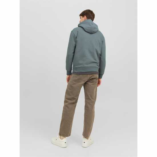 Jack And Jones Star Basic Hoodie Седона Сейдж Мъжки суитчъри и блузи с качулки