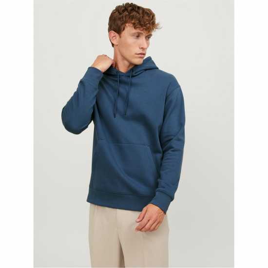 Jack And Jones Star Basic Hoodie Енсайн Син Мъжки суитчъри и блузи с качулки