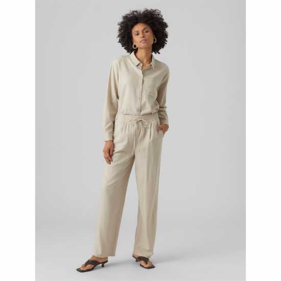 Vero Moda Vm Linen Pant Ld42  