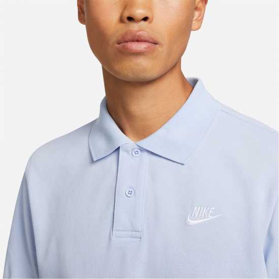 Nike Мъжка Блуза С Яка Match Up Polo Shirt Mens Obsidian/white Мъжко облекло за едри хора