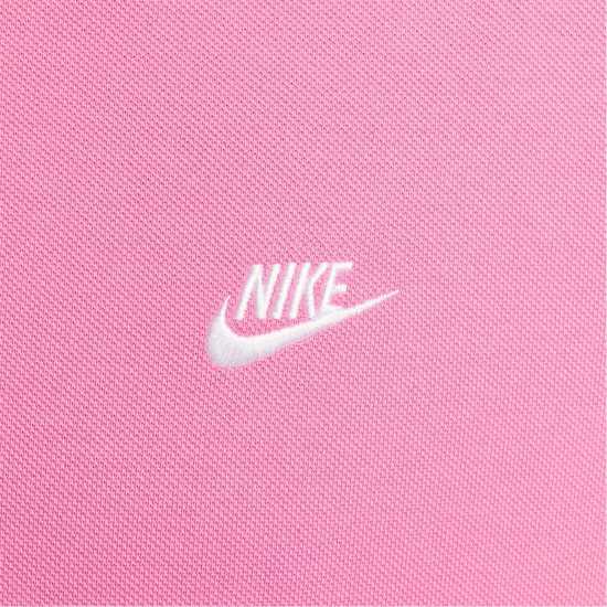 Nike Мъжка Блуза С Яка Match Up Polo Shirt Mens Pink/White Мъжко облекло за едри хора