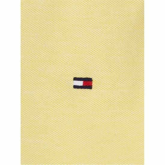 Tommy Hilfiger Melange Pique Polo S/s Звезда Фрукт Жълт Kids