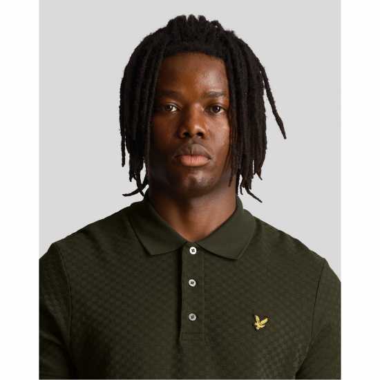 Lyle And Scott Lyle Grid Polo Sn99 Планинска Мос 