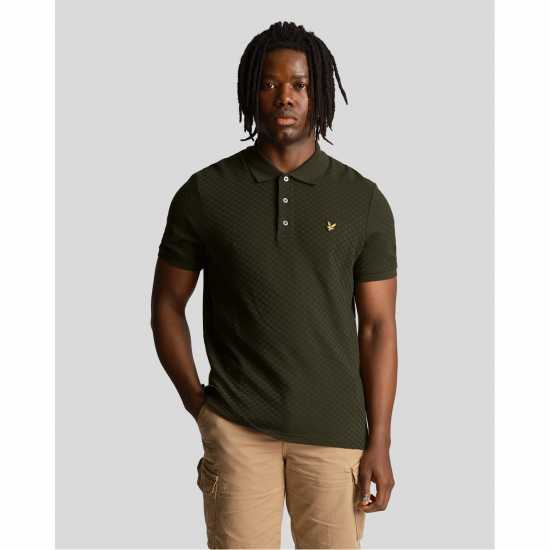 Lyle And Scott Lyle Grid Polo Sn99 Планинска Мос 