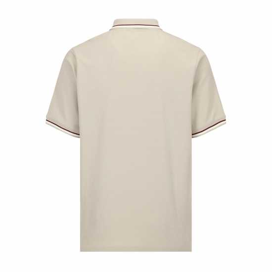 Slazenger Мъжка Блуза С Яка Tipped Polo Shirt Mens Бежово 