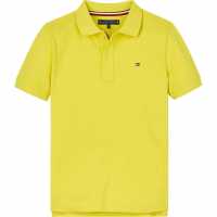 Tommy Hilfiger Boys Polo Долина Жълто 