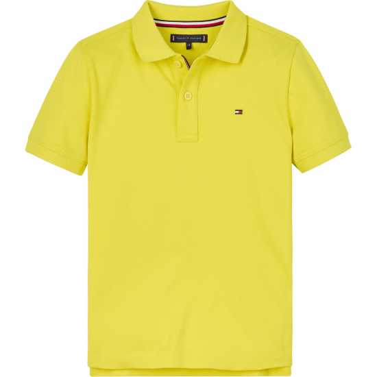 Tommy Hilfiger Boys Polo Долина Жълто 