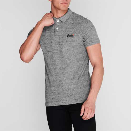 Superdry Блуза С Яка Core Polo Shirt Флинт Стил A3Z Tshirts under 20