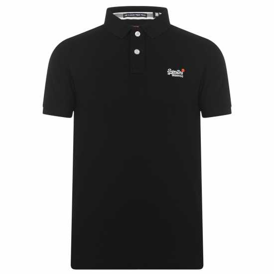 Superdry Блуза С Яка Core Polo Shirt Черно 02A Tshirts under 20