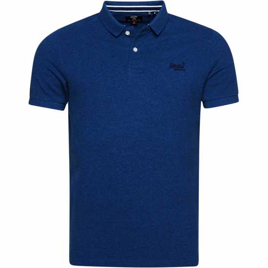 Superdry Блуза С Яка Core Polo Shirt Син 5XV Tshirts under 20