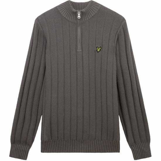 Lyle And Scott Lyle 1/4Z Jumper Sn99 Гънметал 